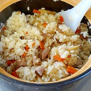 うちのごはん「母直伝の炊き込みご飯」